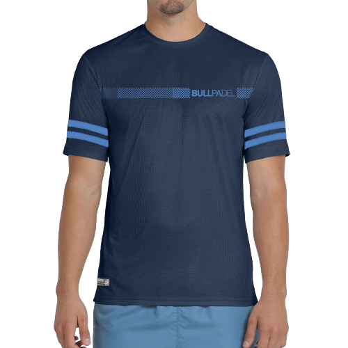 bullpadel navy blue berro jersey for padel players