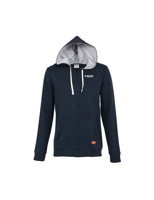 NOX Tour Hooded Sweatshirt Women-Navy-Prime Padel Shop