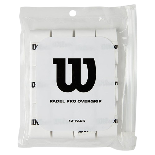 Pro Overgrip Padel 12 Pack White - Wilson Grips