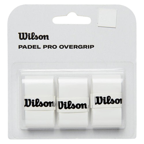 Pro Overgrip Padel 3 Pack White - Wilson Grips