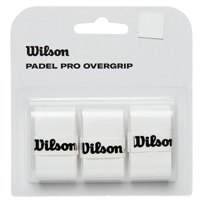Pro Overgrip Padel 3 Pack White - Wilson Grips