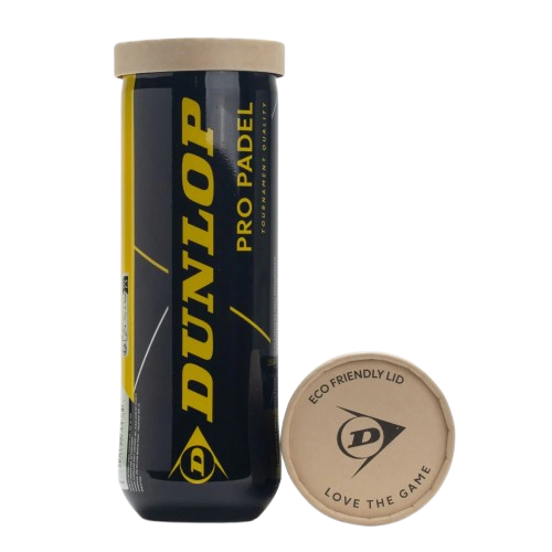 Get Dunlop PB Pro Padel Balls – 3-Pack for Practice & Match Play