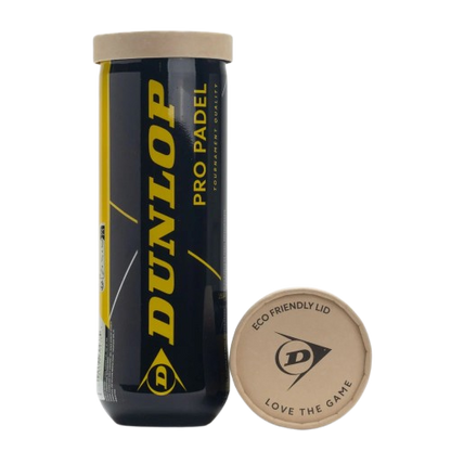 Shop Dunlop PB Pro Padel Balls – Case of 24 for Clubs & Tournaments
