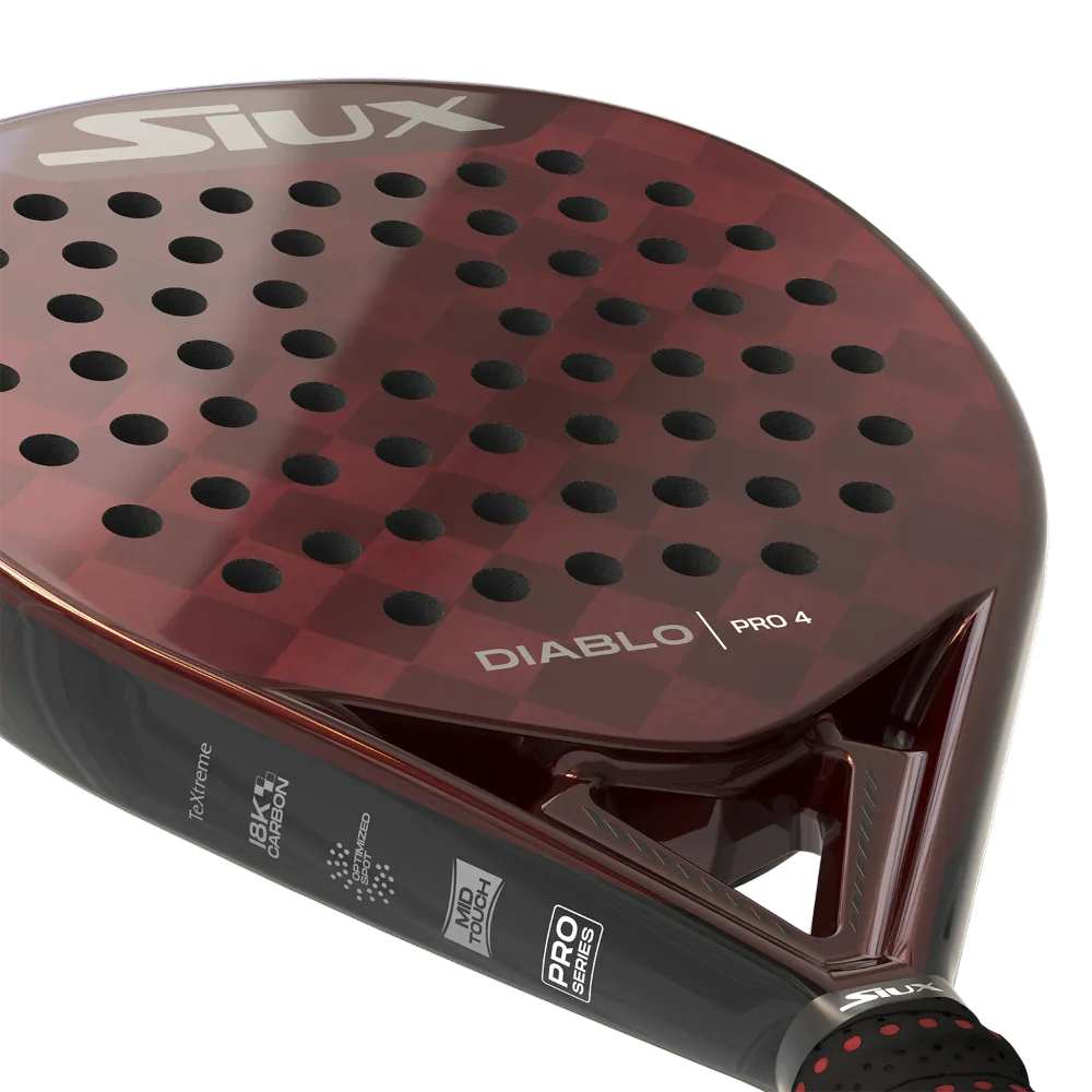 Siux Diablo Pro 4 2025 — Tino Libaak’s Professional Padel Racket