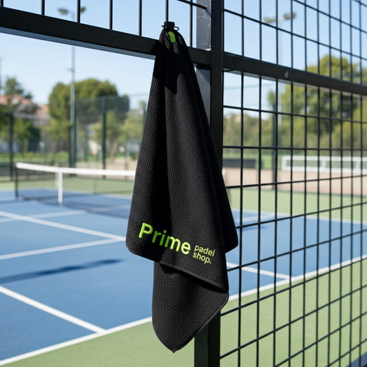 Magnetic Towel Black For Padel - Prime Padel