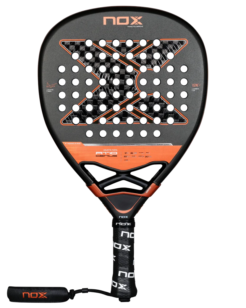 NOX AT10 Genius Attack 12K 2025 Padel Racket | Power & Control