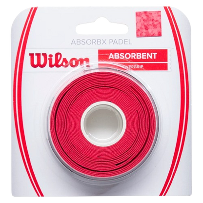 ABSORBx Padel Overgrip 3-Pack Red