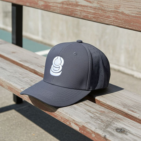 Prime Padel Black Hat – Embroidered Logo & Water Resistant