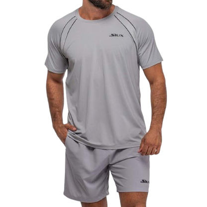 Camiseta Siux Match 24 Grey - Padel T-Shirt