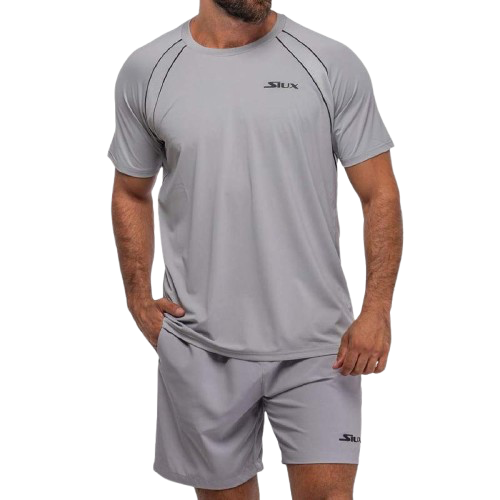 Camiseta Siux Match 24 Grey - Padel T-Shirt