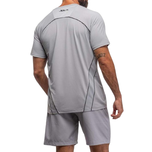 Camiseta Siux Match 24 Grey - Padel T-Shirt