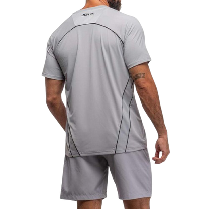 Camiseta Siux Match 24 Grey - Padel T-Shirt