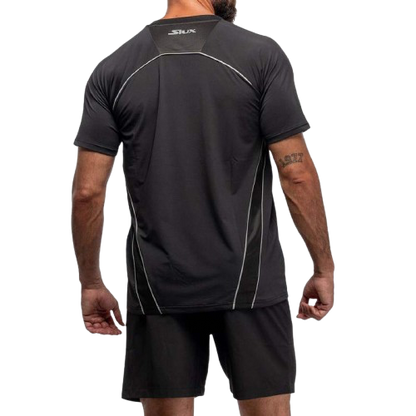 Camiseta Siux Match 24 Black - Padel T-Shirt